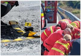 Tânărul motociclist mort în accidentul de la Răbăgani ar fi pierdut controlul într-o curbă periculoasă