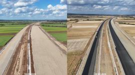 Șantierul autostrăzii Chiribiș–Biharia din Bihor a ajuns la 71%. Cum au progresat lucrările (VIDEO)
