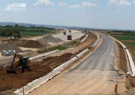 Se lucrează în ritm susținut pe Autostrada Transilvania, în Bihor: lotul Chiribiș - Biharia a ajuns la 60% execuție (FOTO/VIDEO)