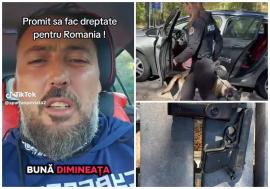 „King”, șoferul de Bolt ridicat de pe Dealul Bitii, arestat preventiv după violențele din Piața Victoriei