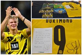 Jos pălăria: Starul fotbalului european căruia Șovre i-a luat autograf și-a trimis și tricoul la SOS Autism Bihor! (FOTO)