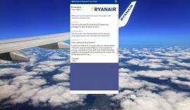 Nu vă lăsaţi la Ryanair! Un orădean care avea bilete spre Londra a obţinut cu greu noi rezervări
