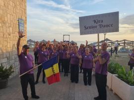 Seniori amatori din Oradea au dansat pe scena unui festival din străinătate (FOTO/VIDEO)