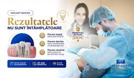 Implantul dentar nu înseamnă doar estetică: cum ajută masticația și sănătatea orală. Beneficiu de 200 € la DENT ESTET în luna septembrie