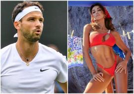 Mădălina Ghenea, îndrăgostită de tenismenul Grigor Dimitrov. Momente de tandrețe la Wimbledon (VIDEO)