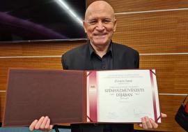 Un actor din Oradea a fost premiat la Budapesta