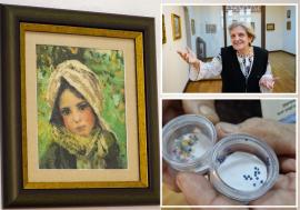'Povestea de dincolo de mărgele' continuă în Cetatea Oradea: Expoziția dr. Mariana Casian mai poate fi vizitată până în octombrie