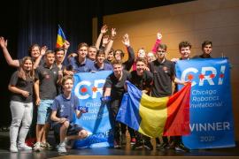 Elevi români, campioni mondiali la Robotică. Concursul n-a mai fost câştigat niciodată de o echipă din afara Americii