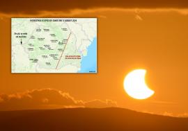 Când și de unde va putea fi urmărită eclipsa de Soare în Bihor