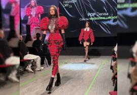Studentă din Oradea, pe podiumul modei la Chișinău cu o colecție inspirată de Vivienne Westwood