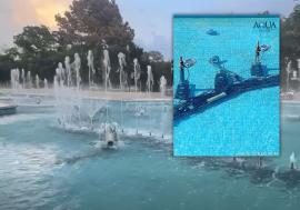 Fântâna din Parcul 1 Decembrie a fost deja vandalizată înainte de redeschiderea oficială! Viceprimarul Oradiei: Autorul „va fi sancționat aspru”