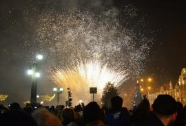 Revelion în Piaţa Unirii: Focurile de artificii vor fi lansate din trei locuri, inclusiv din Turnul Primăriei