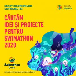 Fundația Comunitară Oradea caută proiecte pentru Swimathon 2020
