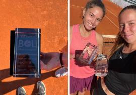 Patricia Goina, triumf în Croația! Tenismena de la CSM Oradea a câștigat turneul de dublu de la Bol