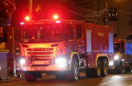 Incendiu într-un bloc din Oradea. Cum a pornit focul
