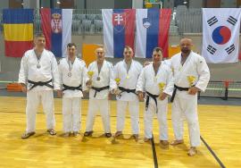 Şase medalii pentru judoka veterani de la Master Judo Cluj Tora - Oradea la Openul Master Judo din Ungaria