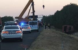 Tragedie în Ungaria: 12 morți și 47 de răniți după ce un autocar cu turiști polonezi s-a răsturnat pe M3. Șoferul ar fi adormit (VIDEO)