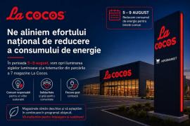 Supermarket La Cocos se alătură efortului național de reducere a consumului de energie