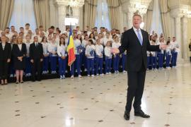 Sportivii care vor reprezenta România la Jocurile Olimpice, primiți de Klaus Iohannis la Cotroceni. Din echipa olimpică fac parte și 3 orădeni (FOTO)