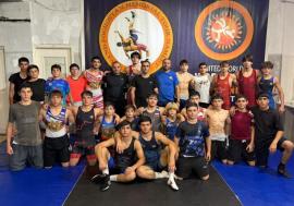 Luptătorii de la LPS Bihorul, în stagiu internațional de pregătire în Armenia. Opt sportivi participă la antrenamente (FOTO)