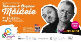 Horațiu și Bogdan Mălăele, seară de comedie în parcul Muzeului Țării Crișurilor din Oradea