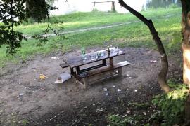De prost gust: Tinerii fără cei 7 ani de-acasă lasă mizerii în zonele verzi din Oradea