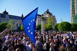 Protest anunțat în Piața Unirii din Oradea, pe fondul tensiunilor politice și al deciziilor din justiție: „Apărăm democrația”