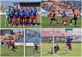 FC Bihor a scăpat victoria printre degete la debutul în noul sezon. Orădenii au remizat cu Unirea Slobozia, după un gol primit pe final (FOTO)