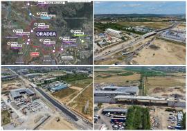 Noul pasaj de pe centura Oradea construit pentru proiectul tram-tren: a început asfaltarea, iar lucrările au ajuns la 75% (FOTO)