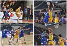 România U16, învinsă de Franța la Oradea, dar rămâne în lupta pentru locurile 5-8 la EuroBasket (FOTO)
