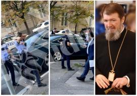 Episcopul Ortodox de Oradea, PS Sofronie, implicat într-un accident rutier în Capitală (FOTO/VIDEO)