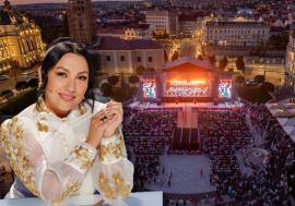 Andra, invitata specială a unui concert cu acces liber în Piața Unirii din Oradea