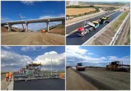 Lucrările la Autostrada Chiribiș – Biharia au ajuns la 65% într-un singur an. Șeful CNIR: „Constructorul este în avans” (FOTO/VIDEO)