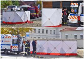 Un bărbat a murit în zona unei stații de autobuz de pe bulevardul Decebal din Oradea (FOTO/VIDEO)