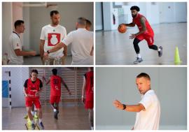 FOTO - CSM CSU Oradea a început pregătirile pentru noul sezon. „Leii Roșii” au avut primul antrenament în formulă completă