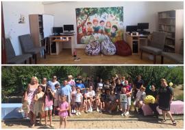 Centru educațional în Tileagd: cursuri de engleză, coding, STEM și ateliere pentru copiii din comună (FOTO)