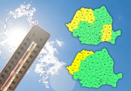 Bihorul, sub cod galben de căldură marți și miercuri, cu maxime de 34 de grade! La munte sunt anunțate furtuni