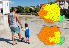 Bihorul, din nou sub cod portocaliu de caniculă. Recomandările pentru zilele toride
