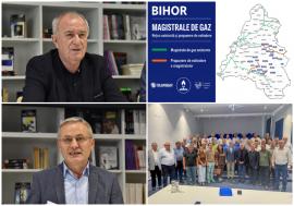 Bihorul va avea încă aproape 73 kilometri de noi magistrale de gaz, la care vor fi conectate 20 localități din mai multe zone ale județului (FOTO)