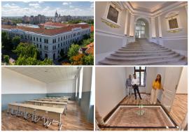 Cum arată Colegiul Emanuil Gojdu după un an de șantier din beci până la acoperiș: „Era nevoie să intrăm în secolul XXI” (FOTO)