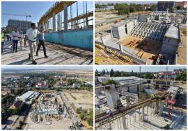 FOTO - Centrul Cultural Multifuncțional din Oradea a trecut de greu. Clădirea cu 3 săli de spectacole, concerte și conferințe va fi gata anul viitor (FOTO)