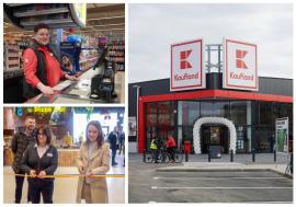 Un nou magazin Kaufland, al cincilea din Oradea, deschis pe strada Seleușului, în cartierul Velența (FOTO / VIDEO)