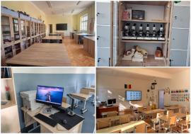 Dotări de 75 de milioane de lei pentru școlile din Oradea: table interactive, laptopuri și laboratoare noi (FOTO)
