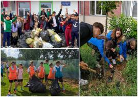 Peste 250 de elevi bihoreni au câștigat vouchere de 500 de lei în concursul „Bihor Curat”. De unde se ridică premiile