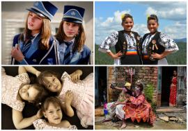 „Universul Gemenilor” la Oradea: expoziție internațională de fotografie cu frați și surori din întreaga lume (FOTO)
