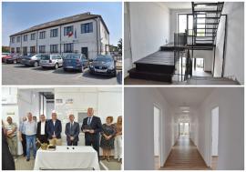Clădirea APIA Bihor a fost inaugurată după lucrări de 2,2 milioane de lei. Consumul de energie pentru încălzire va scădea cu 80% (FOTO)