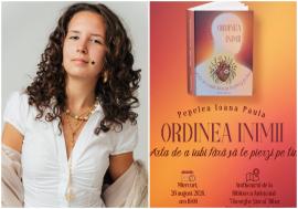 La a treia carte, încă din liceu: Adolescenta Ioana Pepelea lansează la Oradea „Ordinea inimii”, un volum despre relații și iubire