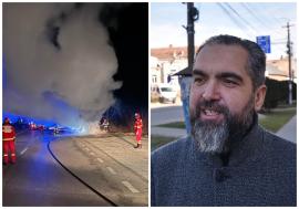 Fostul preot Ciprian Mega, trimis în judecată alături de doi apropiați: este acuzat că și-a înscenat incendierea propriei mașini pentru a se victimiza