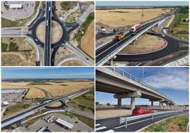Pasajul suprateran de la ieșirea din Oradea spre Biharia este aproape gata. Circulația a fost deschisă (FOTO)