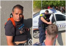 Orădean reținut după ce ar fi racolat doi minori, la o lună după o condamnare pentru o faptă similară. Cum l-a dat de gol Justițiarul de Berceni (FOTO/VIDEO)